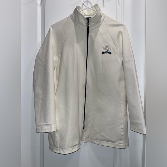St. John Sport By Marie Gray Zip Up Made In Italy - Picture 1 of 4